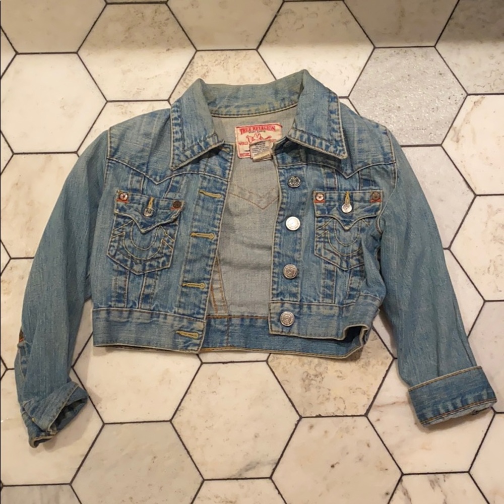 True Religion jean jacket